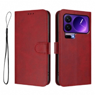 Housse Xiaomi 17 Pro Blocage RFID Effet Cuir