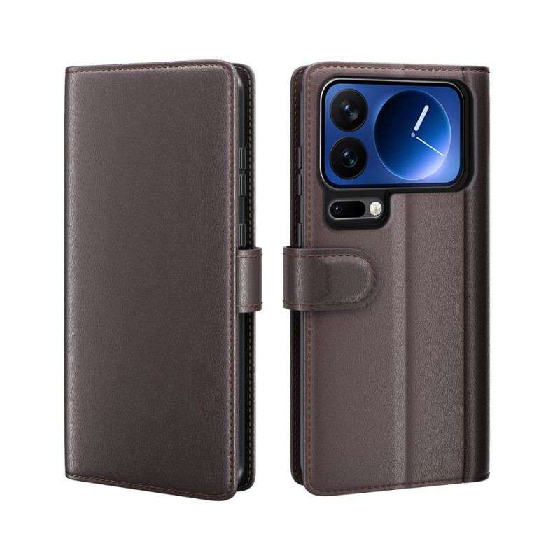 Housse Xiaomi 17 Pro Cuir Véritable