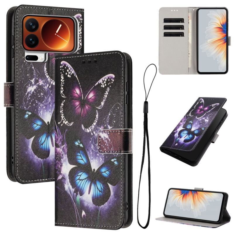 Housse Xiaomi 17 Pro Deux Papillons