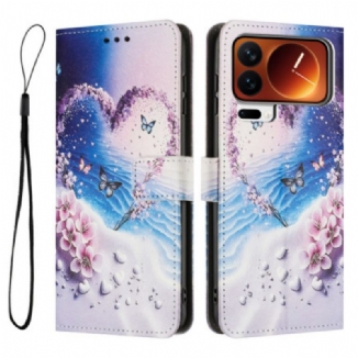 Housse Xiaomi 17 Pro Papillon et Cœur