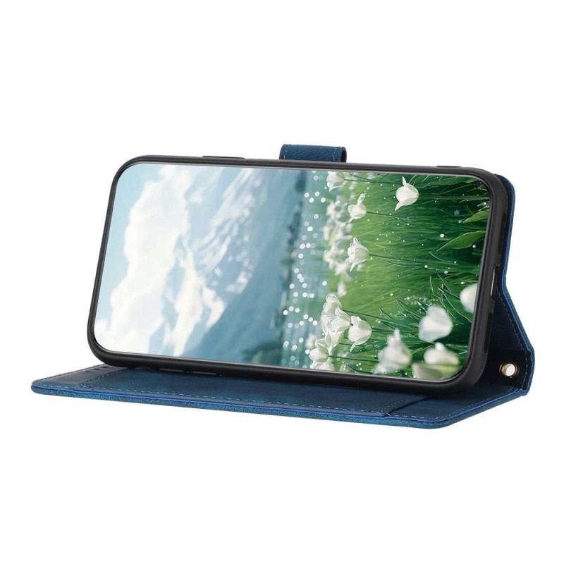 Housse Xiaomi 17 Pro Portefeuille Design Tulipes