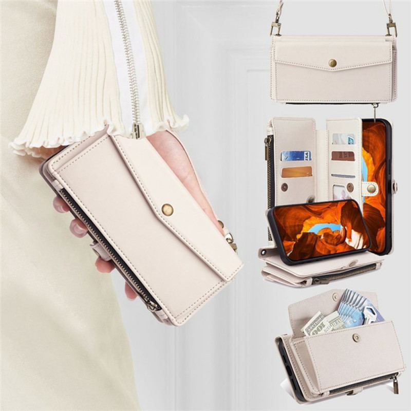 Housse Xiaomi 17 Pro Portefeuille et Bandoulière