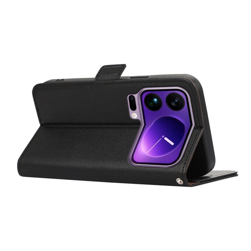 Housse Xiaomi 17 Pro Simili Cuir ABEEL