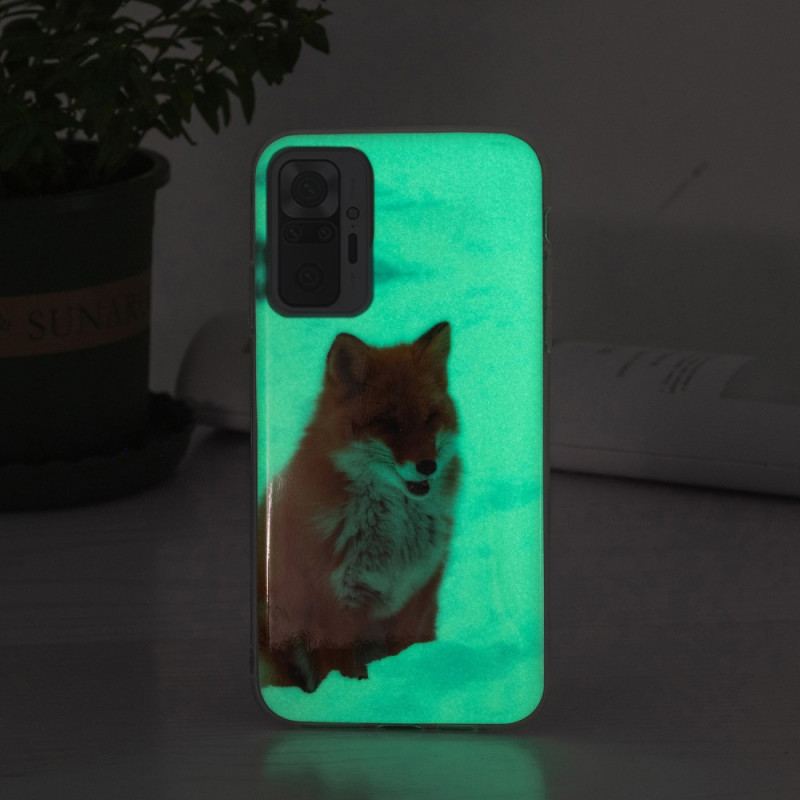Coque Xiaomi Redmi Note 10 Pro Fluorescente Renard