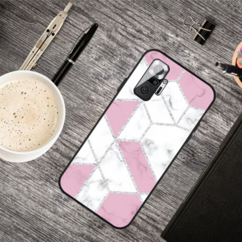 Coque Xiaomi Redmi Note 10 Pro Marbre Paillettes