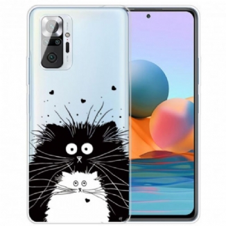 Coque Xiaomi Redmi Note 10 Pro Regarde les Chats