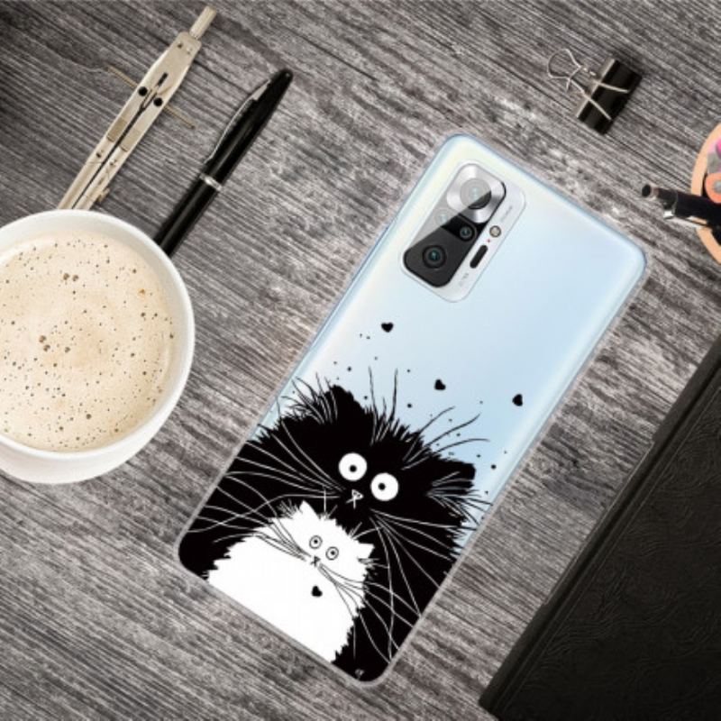 Coque Xiaomi Redmi Note 10 Pro Regarde les Chats