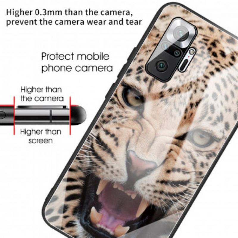 Coque Xiaomi Redmi Note 10 Pro Verre Trempé Léopard