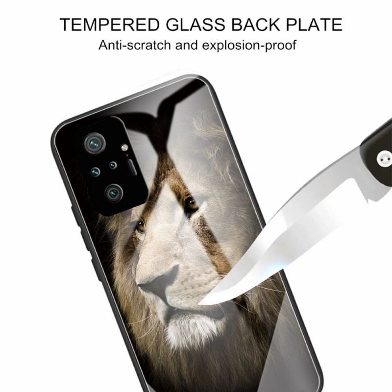 Coque Xiaomi Redmi Note 10 Pro Verre Trempé Tête de Lion