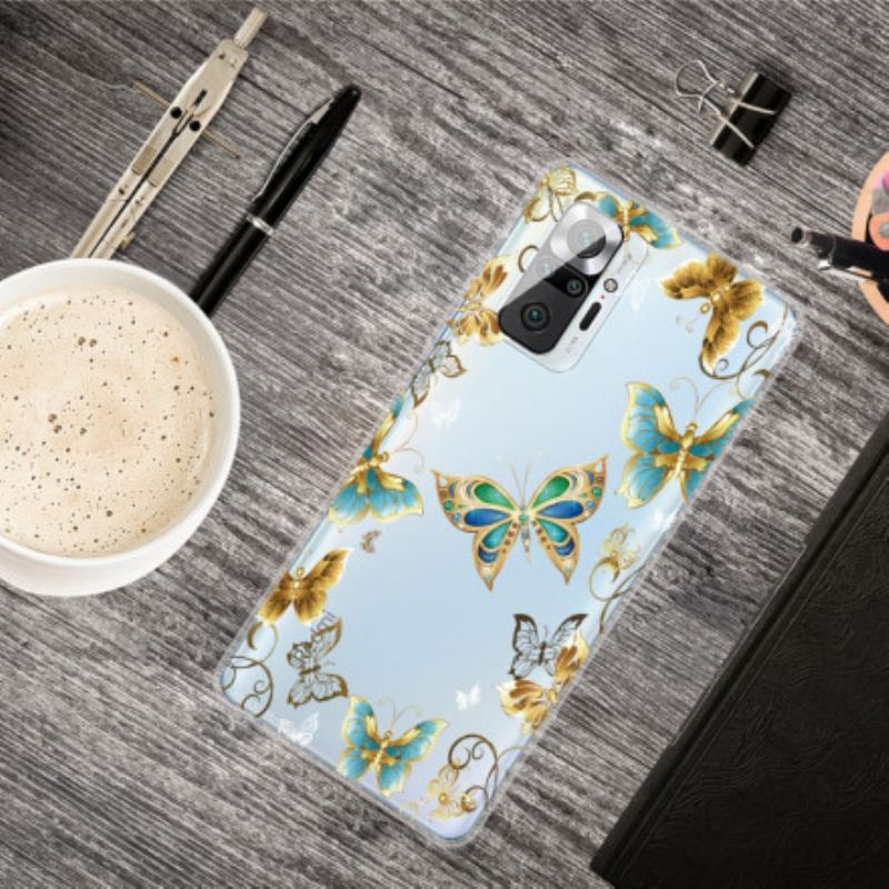 Coque Xiaomi Redmi Note 10 Pro Vol de Papillons