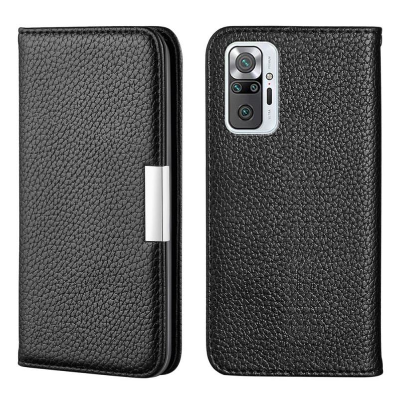 Flip Cover Xiaomi Redmi Note 10 Pro Simili Cuir Litchi Ultra Chic