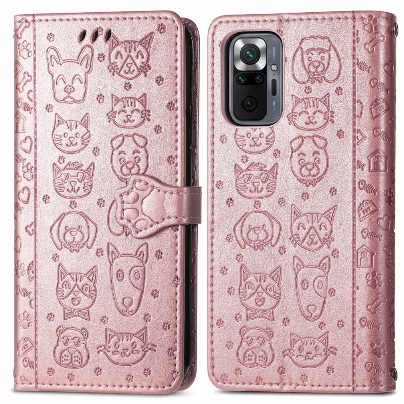 Housse Xiaomi Redmi Note 10 Pro Animaux Animés