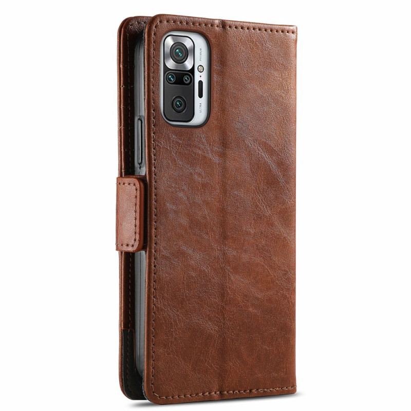 Housse Xiaomi Redmi Note 10 Pro Bicolore Double Fermoir