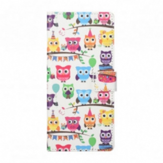 Housse Xiaomi Redmi Note 10 Pro Multiples Hiboux