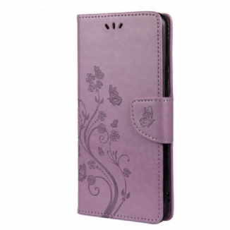 Housse Xiaomi Redmi Note 10 Pro Papillons et Fleurs