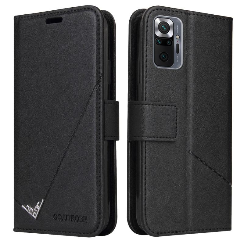 Housse Xiaomi Redmi Note 10 Pro Simili Cuir GQ.UTROBE
