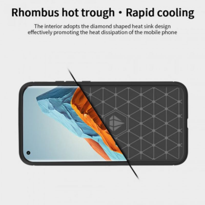 Coque Xiaomi Mi 11 Pro Fibre Carbone Brossée MOFI