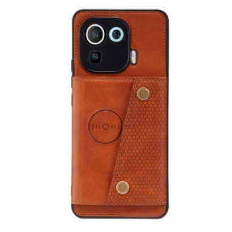 Coque Xiaomi Mi 11 Pro Portefeuille à Snap