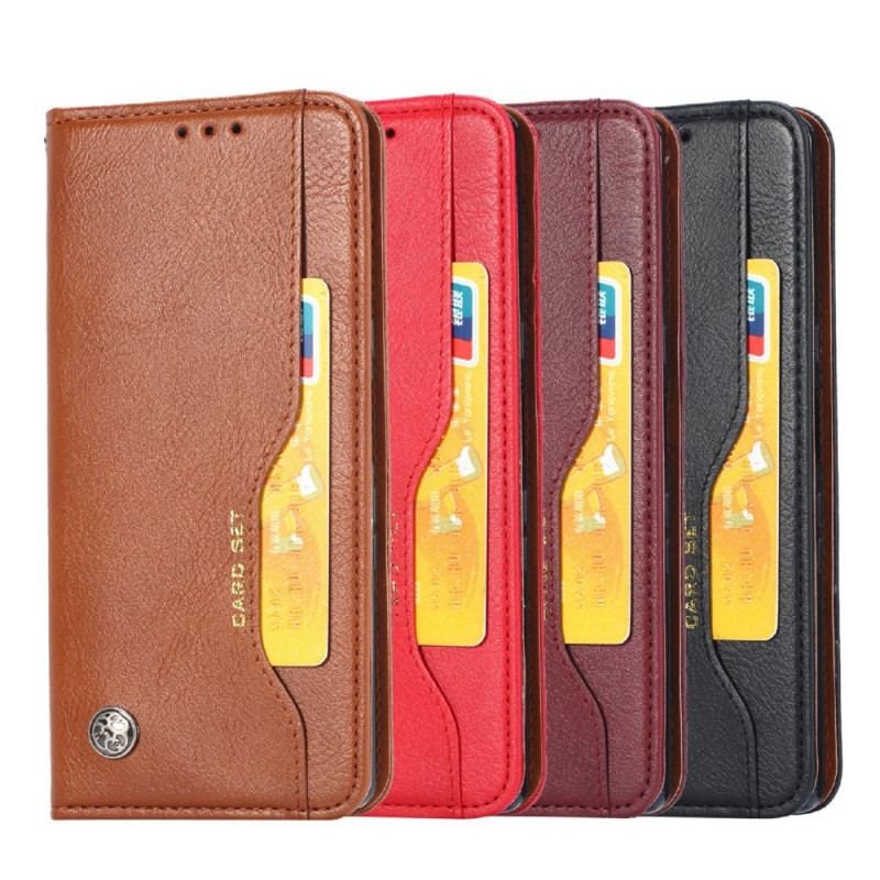 Flip Cover Xiaomi Mi 11 Pro Simili Cuir Porte-Cartes