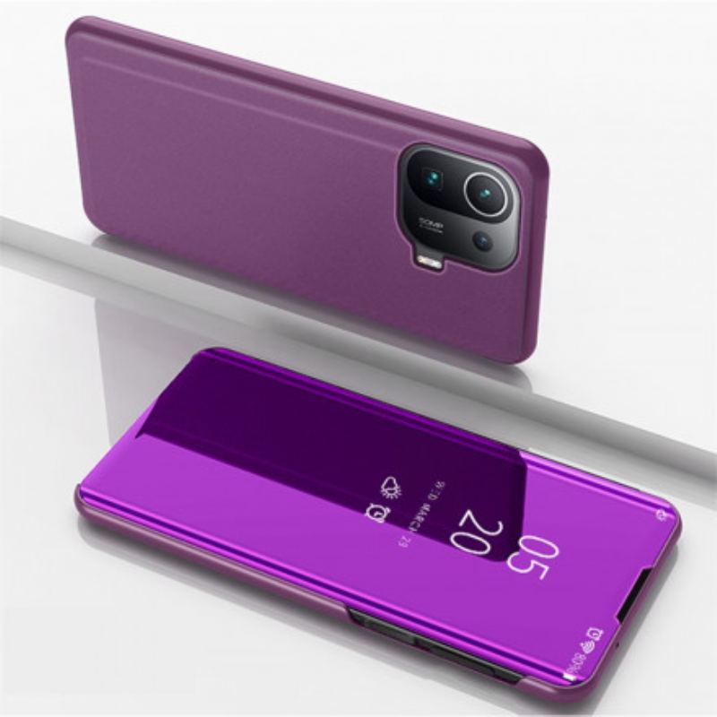 View Cover Xiaomi Mi 11 Pro Miroir et Simili Cuir