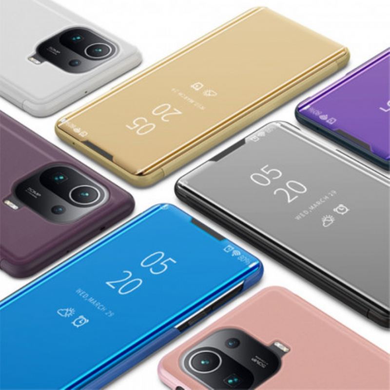 View Cover Xiaomi Mi 11 Pro Miroir et Simili Cuir