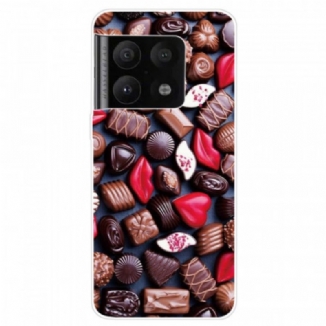 Coque OnePlus 10 Pro 5G Flexible Chocolat