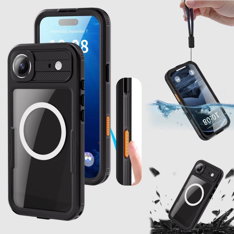 Coque iPhone Air Compatible MagSafe Étanche REDPEPPER