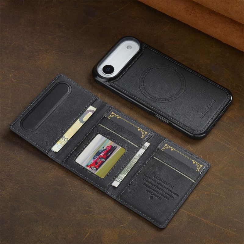Coque iPhone Air MagSafe avec Porte-Cartes Détachable LC.IMEEKE