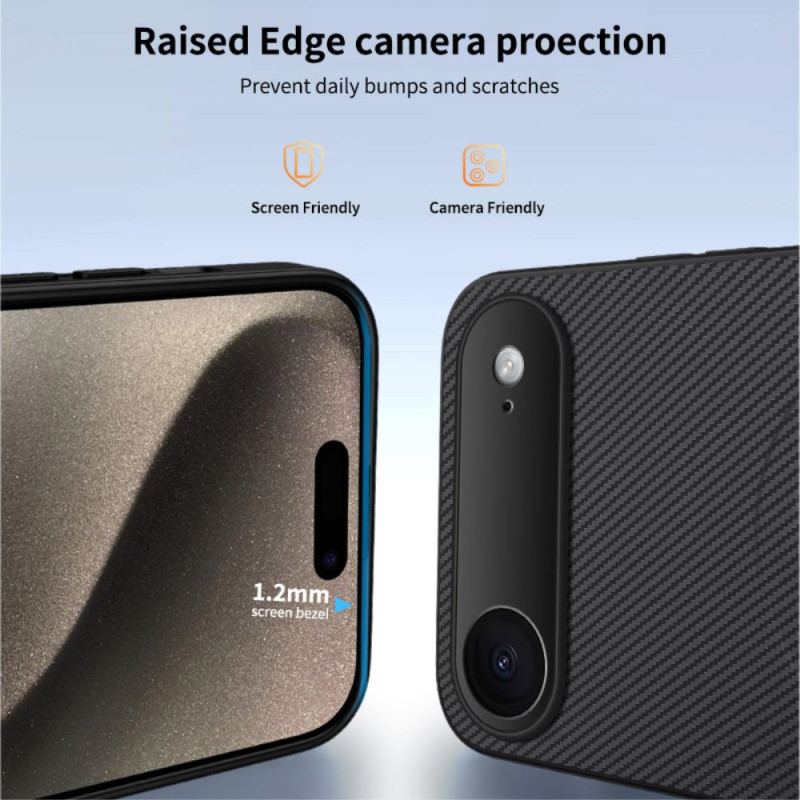 Coque iPhone Air Magsafe Fibre Carbone Finesse