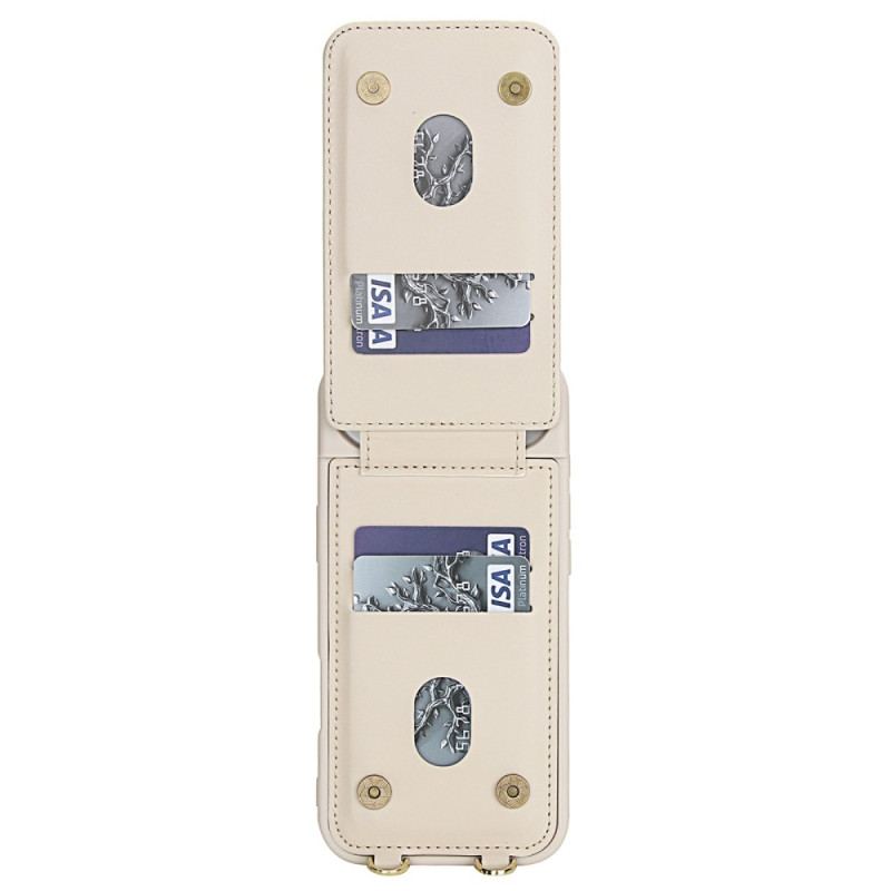 Coque iPhone Air Porte-Cartes et Bandoulière