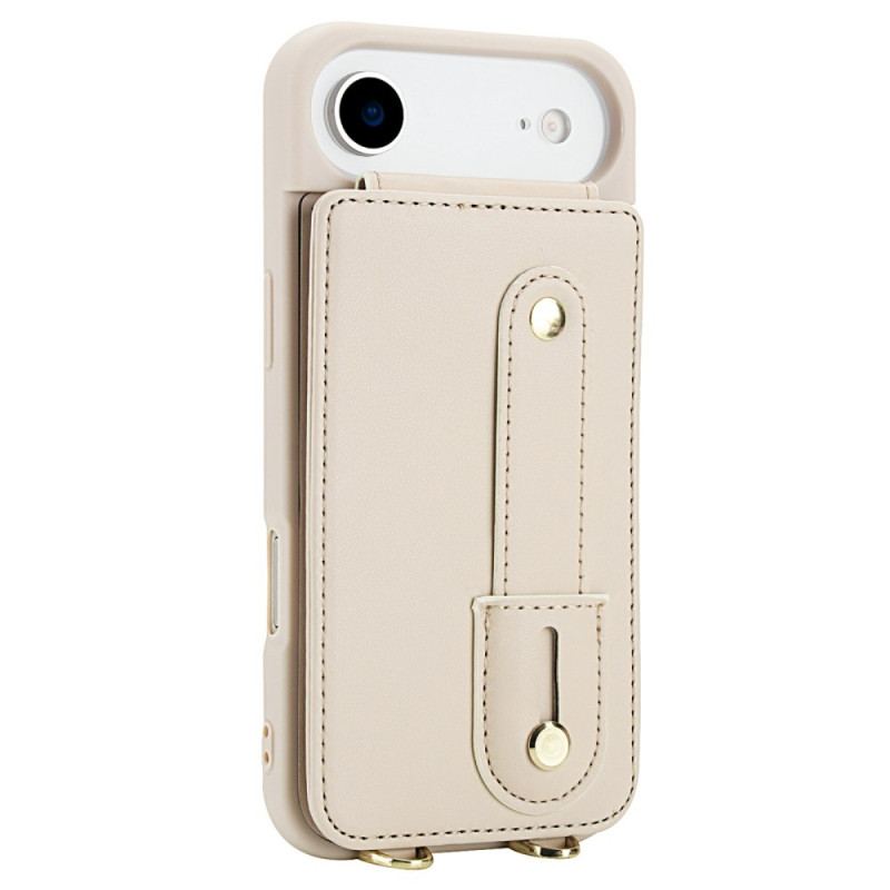 Coque iPhone Air Porte-Cartes et Bandoulière