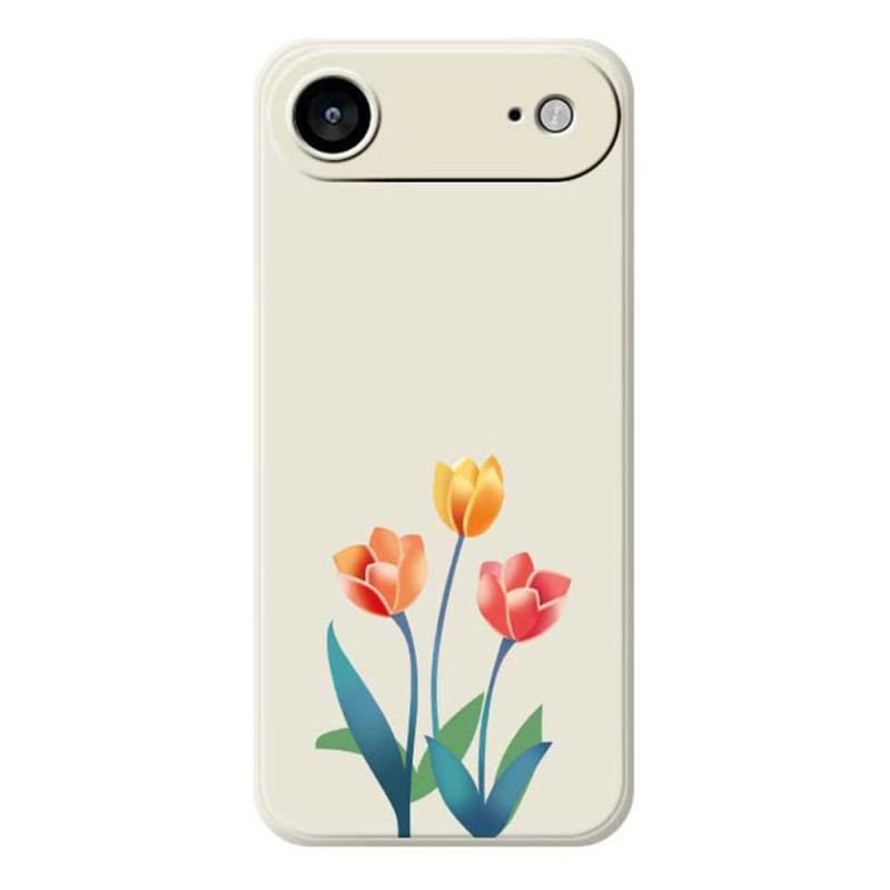 Coque iPhone Air Tulipes Colorées