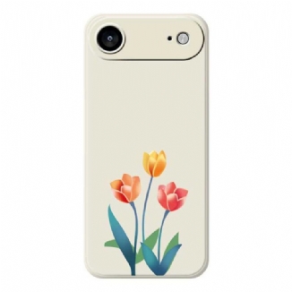 Coque iPhone Air Tulipes Colorées