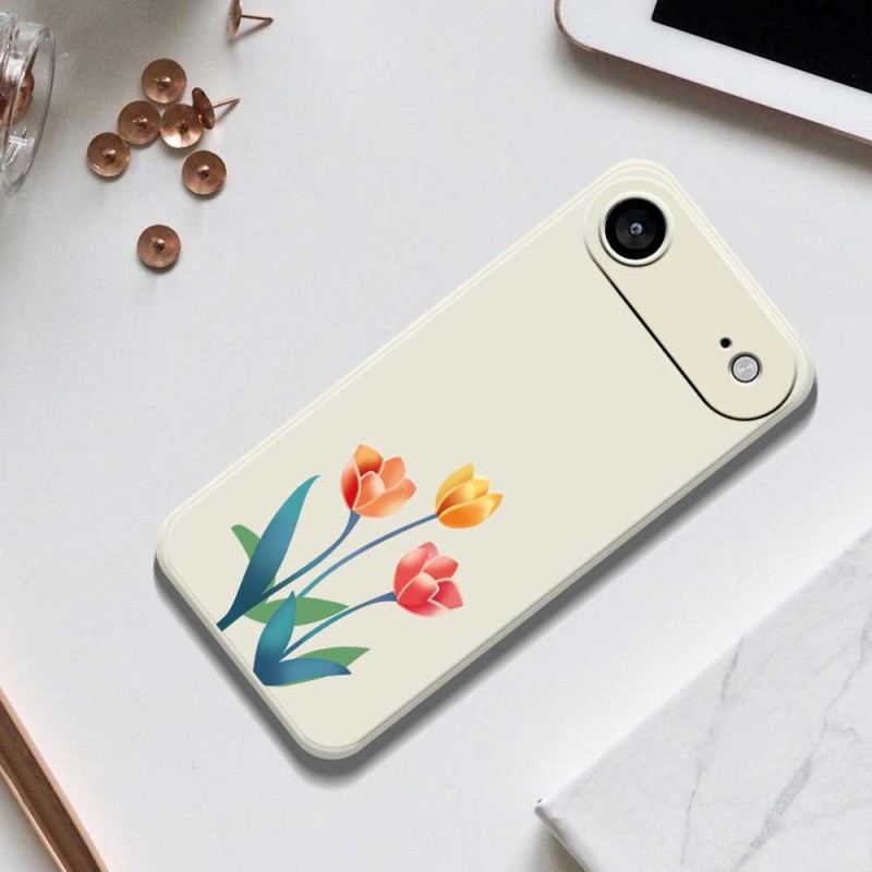 Coque iPhone Air Tulipes Colorées