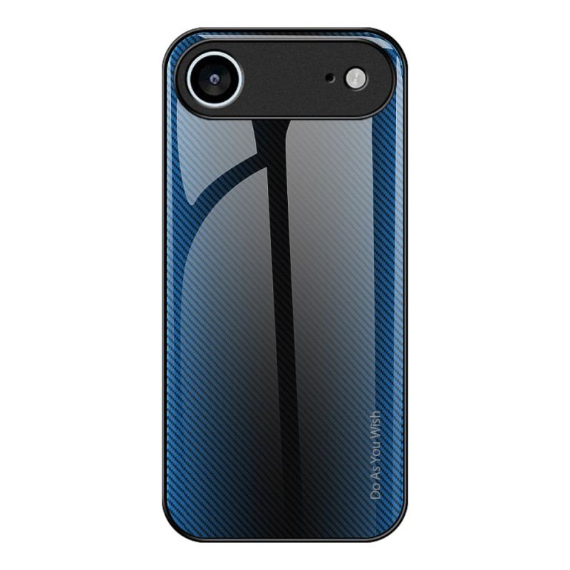Coque iPhone Air Verre Trempé Fibre Carbone
