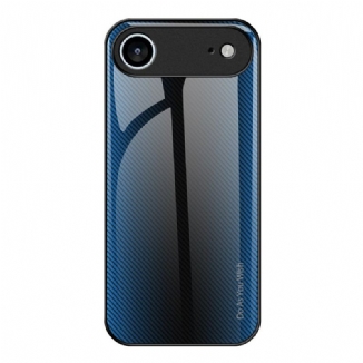 Coque iPhone Air Verre Trempé Fibre Carbone