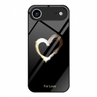 Coque iPhone Air Verre Trempé Love