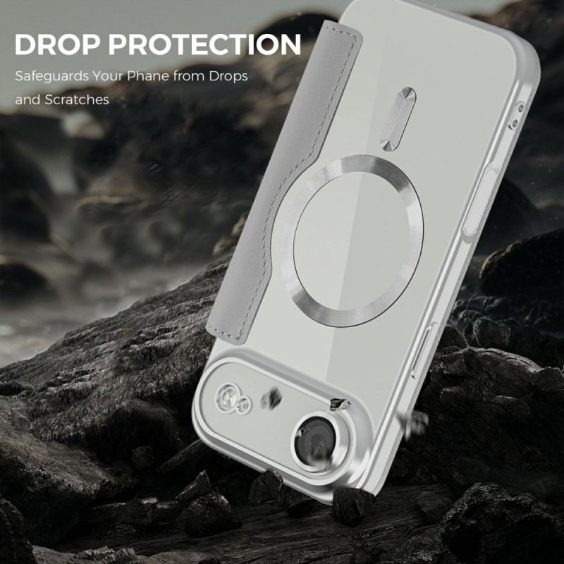 Flip Cover iPhone Air Compatible MagSafe Matellasée