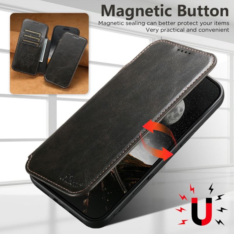 Flip Cover iPhone Air Compatible MagSafe Style Vintage