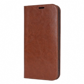 Flip Cover iPhone Air Cuir Véritable