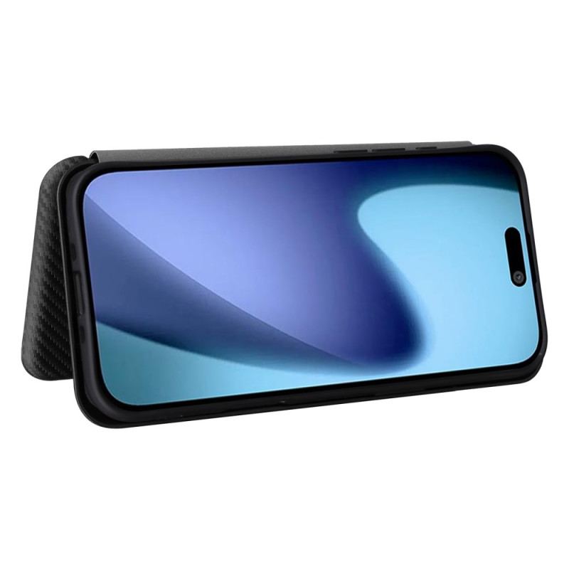 Flip Cover iPhone Air Fibre Carbone