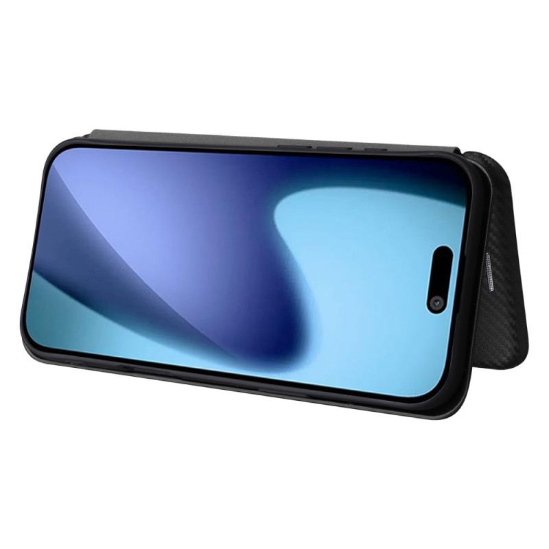 Flip Cover iPhone Air Fibre Carbone