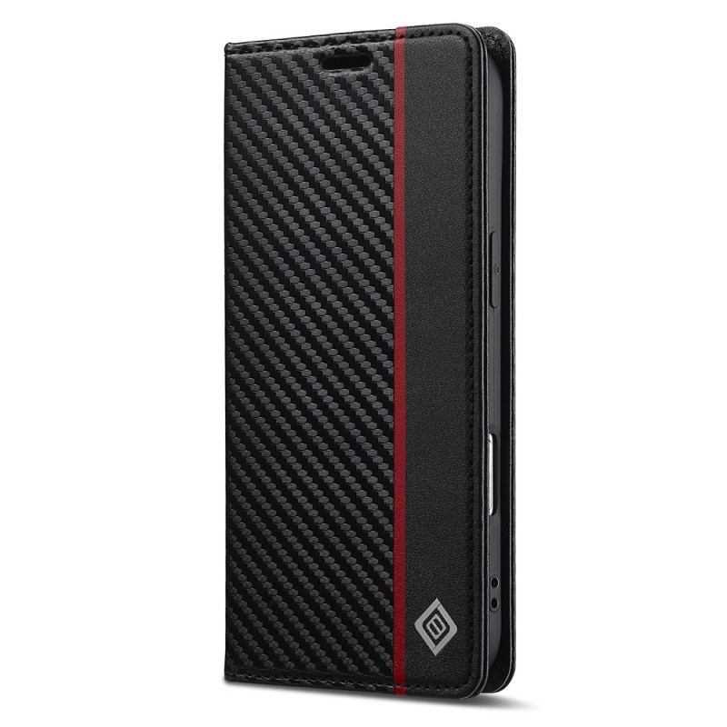 Flip Cover iPhone Air Fibre Carbone LC.IMEEKE