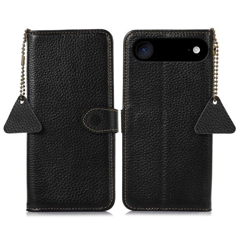 Housse iPhone Air Blocage RFID Cuir Litchi