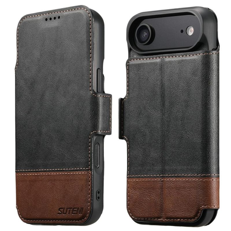 Housse iPhone Air Magsafe Bicolore Coque Détachable SUTENI