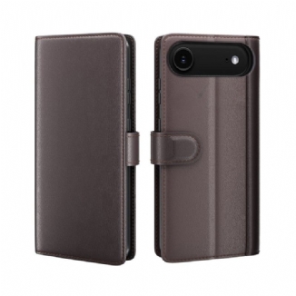 Housse iPhone Air Portefeuille Cuir Véritable