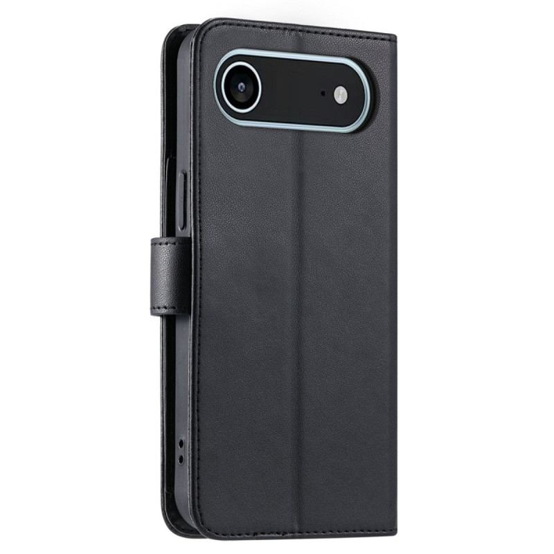 Housse iPhone Air Portefeuille Matelassé avec Lanière et Bandoulière