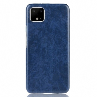 Coque Google Pixel 4 XL Effet Cuir Litchi