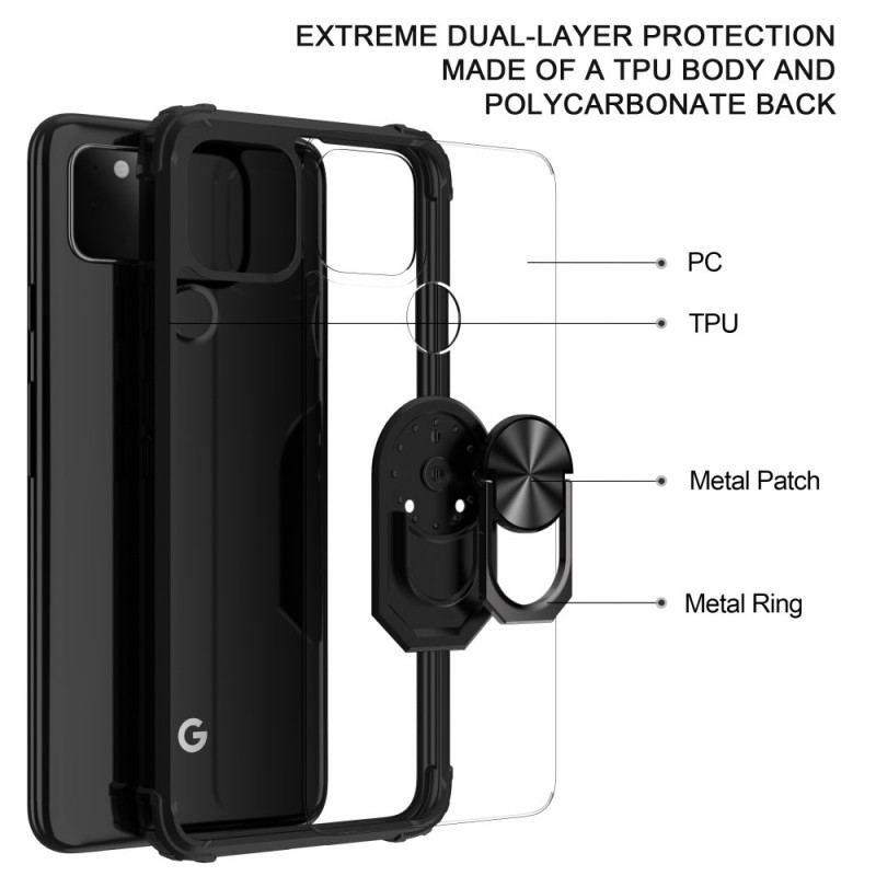 Coque Google Pixel 4a 5G Acrylique Coins Renforcés