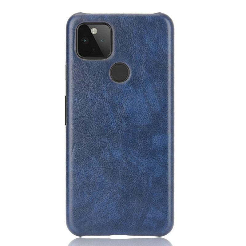 Coque Google Pixel 4a 5G Effet Cuir Litchi Performance
